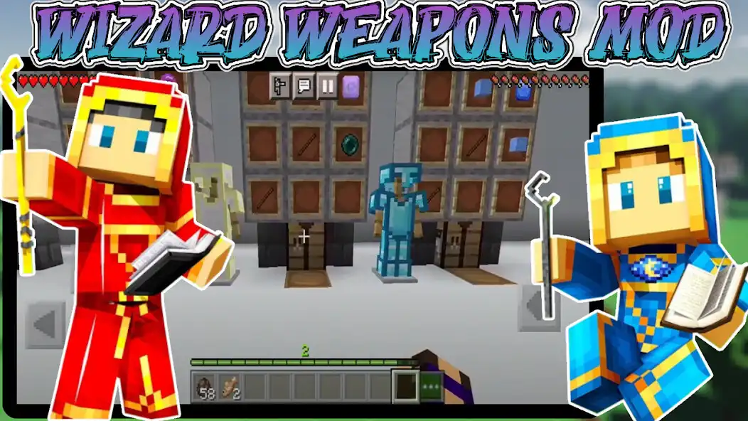 Play Magic weapons mod  and enjoy Magic weapons mod with UptoPlay