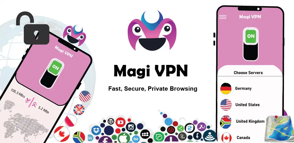 Play Magi Fast VPN - VPN Proxy  and enjoy Magi Fast VPN - VPN Proxy with UptoPlay
