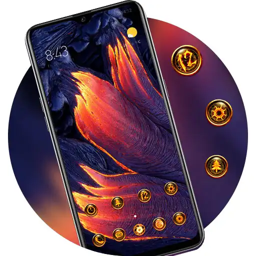 Play Magma fluid theme natural landscape APK Play Magma fluid theme natural landscape APK