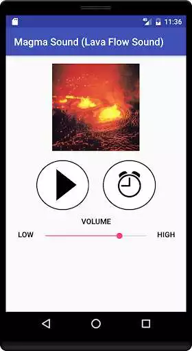 Play Magma Sound (lava flow sound) as an online game Magma Sound (lava flow sound) with UptoPlay