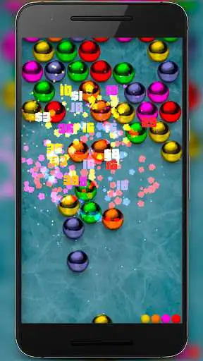 Play Magnetic balls bubble shoot as an online game Magnetic balls bubble shoot with UptoPlay