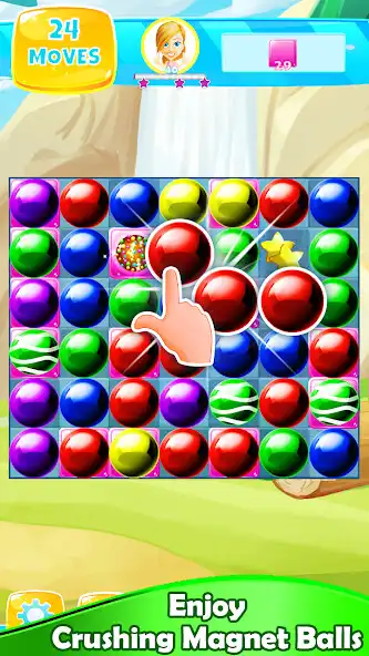 Play Magnetic Balls Crush: Match 3 Puzzle, Magnet Games  and enjoy Magnetic Balls Crush: Match 3 Puzzle, Magnet Games with UptoPlay