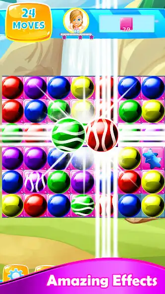 Play Magnetic Balls Crush: Match 3 Puzzle, Magnet Games as an online game Magnetic Balls Crush: Match 3 Puzzle, Magnet Games with UptoPlay