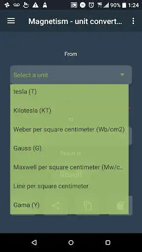 Play Magnetism - unit converter as an online game Magnetism - unit converter with UptoPlay