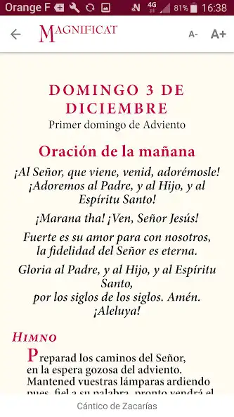 Play MAGNIFICAT (edición española) as an online game MAGNIFICAT (edición española) with UptoPlay