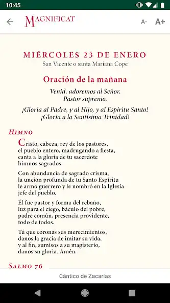 Play Magnificat (para las Américas) as an online game Magnificat (para las Américas) with UptoPlay