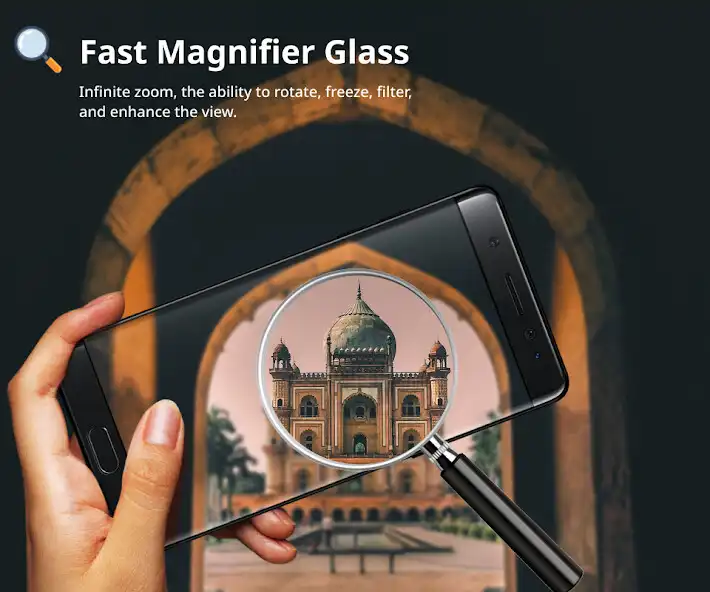 Play Magnifying Glass 10x Zoom  and enjoy Magnifying Glass 10x Zoom with UptoPlay