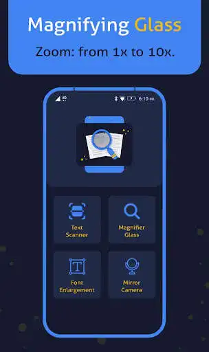 Play Magnifying glass - Magnifying flashlight  and enjoy Magnifying glass - Magnifying flashlight with UptoPlay