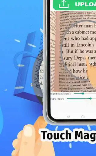 Play Magnifying Glass with Flashlight & Page Magnifier as an online game Magnifying Glass with Flashlight & Page Magnifier with UptoPlay
