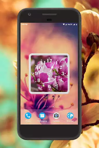 Play Magnolia Clock Live Wallpaper  and enjoy Magnolia Clock Live Wallpaper with UptoPlay