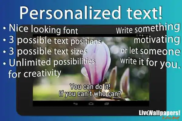 Play magnolia live wallpaper Play magnolia live wallpaper
