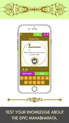 Play Mahabharata Quiz Game and Trivia (महाभारत)  and enjoy Mahabharata Quiz Game and Trivia (महाभारत) with UptoPlay