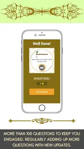 Play Mahabharata Quiz Game and Trivia (महाभारत) as an online game Mahabharata Quiz Game and Trivia (महाभारत) with UptoPlay