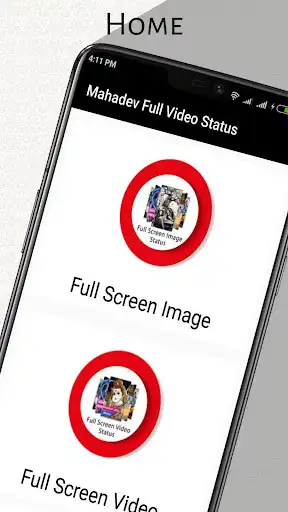 Play Mahadev - Full Screen Video Status as an online game Mahadev - Full Screen Video Status with UptoPlay