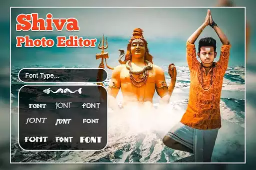 Play Mahadev Photo Editor as an online game Mahadev Photo Editor with UptoPlay