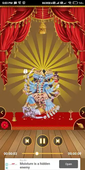 Play Mahakali Mantra  Aarti 2023 as an online game Mahakali Mantra  Aarti 2023 with UptoPlay