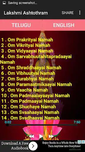 Play Maha Lakshmi Ashtotharam as an online game Maha Lakshmi Ashtotharam with UptoPlay