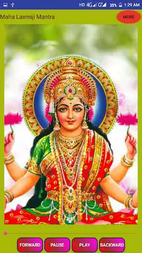 Play Maha Laxmiji Mantra as an online game Maha Laxmiji Mantra with UptoPlay