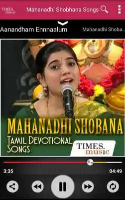 Play Mahanadhi Shobana Bhakti Songs