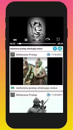 Play Maharana Pratap Video Status as an online game online Maharana Pratap Video Status with UptoPlay com.maharanapratapjayantivideo.status Play Maharana Pratap Video Status as an online game Maharana Pratap Video Status with UptoPlay