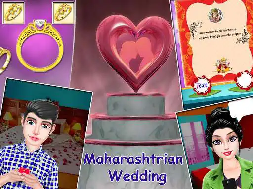 Play APK Maharashtrian Wedding Rituals And Makeover  and enjoy Maharashtrian Wedding Rituals And Makeover with UptoPlay com.fungame1836.MaharashtrianWeddingRitualsAndMakeover