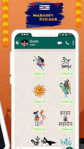Play Maha Shivaratri WAStickerApps as an online game Maha Shivaratri WAStickerApps with UptoPlay