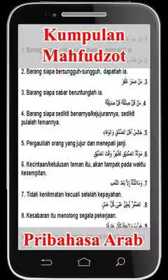 Play Mahfudzot Pribahasa Arab