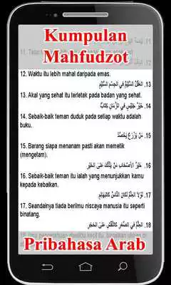 Play Mahfudzot Pribahasa Arab