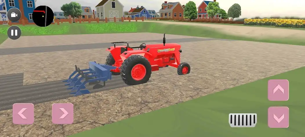 Play Mahindra Indian Tractor Game as an online game Mahindra Indian Tractor Game with UptoPlay