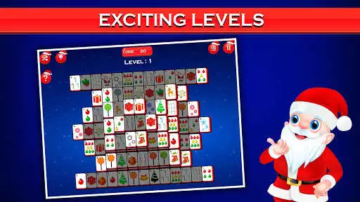 Play Mahjong Deluxe - Christmas Fun  and enjoy Mahjong Deluxe - Christmas Fun with UptoPlay