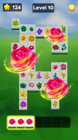Play Mahjong Flower Frenzy as an online game Mahjong Flower Frenzy with UptoPlay