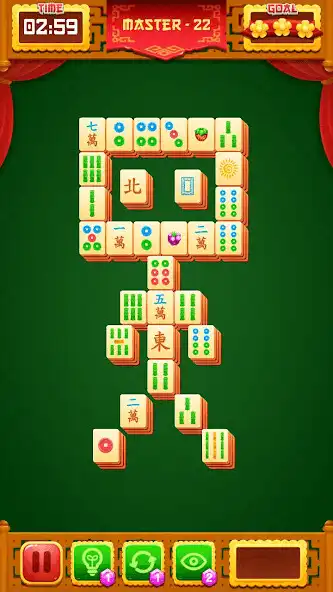 Play Mahjong Master 2 as an online game Mahjong Master 2 with UptoPlay