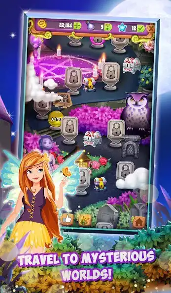 Play Mahjong: Moonlight Magic  and enjoy Mahjong: Moonlight Magic with UptoPlay