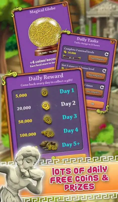 Play Mahjong Olympus Gods - Titan Adventure
