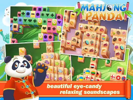 Play Mahjong Panda as an online game Mahjong Panda with UptoPlay