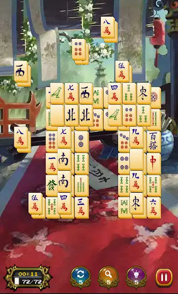 Play Mahjong Solitaire:Mahjong King as an online game Mahjong Solitaire:Mahjong King with UptoPlay