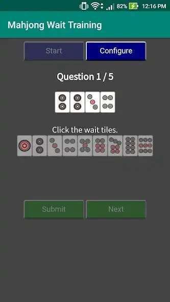 Play Mahjong Wait Training  and enjoy Mahjong Wait Training with UptoPlay