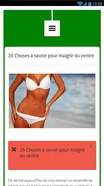 Play Maigrir du Ventre as an online game Maigrir du Ventre with UptoPlay