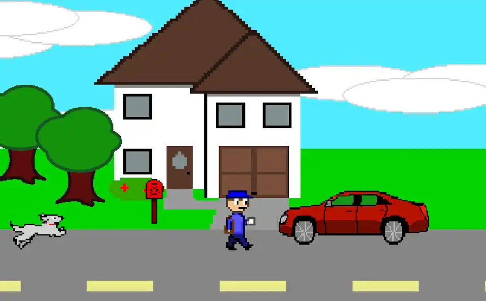 Play Mail Run as an online game Mail Run with UptoPlay