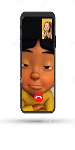 Play Mail Upin   fake call - Fake video call as an online game Mail Upin   fake call - Fake video call with UptoPlay