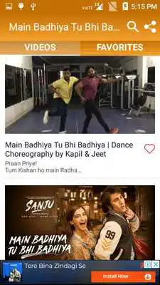 Play Main Badhiya Tu Bhi Badhiya Song Videos - Sanju