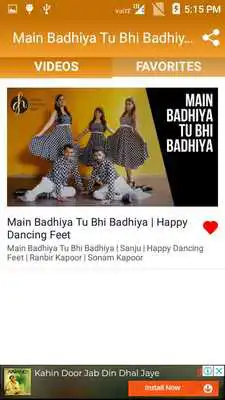 Play Main Badhiya Tu Bhi Badhiya Song Videos - Sanju