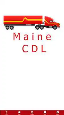 Play Maine CDL Study Guide Tests