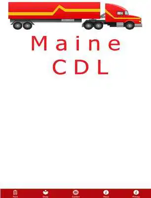 Play Maine CDL Study Guide Tests