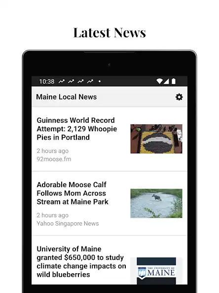Play Maine Local News - iNews  and enjoy Maine Local News - iNews with UptoPlay