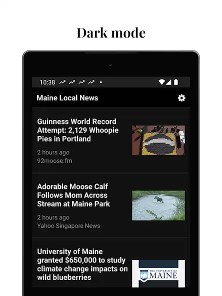 Play Maine Local News - iNews as an online game Maine Local News - iNews with UptoPlay