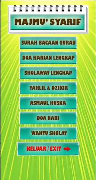 Play Majmu Syarif,Doa Harian,Tahlil,Sholawat Lengkap as an online game Majmu Syarif,Doa Harian,Tahlil,Sholawat Lengkap with UptoPlay