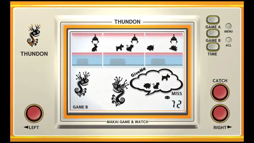 Play Makai Game & Watch No.04 - THUNDON  and enjoy Makai Game & Watch No.04 - THUNDON with UptoPlay