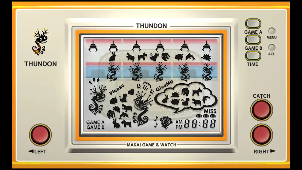 Play Makai Game & Watch No.04 - THUNDON as an online game Makai Game & Watch No.04 - THUNDON with UptoPlay