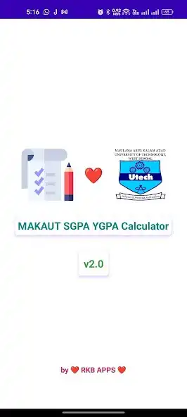 Play MAKAUT SGPA YGPA to Percentage  and enjoy MAKAUT SGPA YGPA to Percentage with UptoPlay